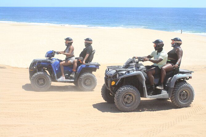 Los Cabos Beach & Desert Tour in Automatic ATV + Tequila Tasting - Tequila Tasting Included: Plan for the End Timing