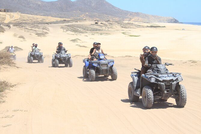 Los Cabos Beach & Desert Tour in Automatic ATV + Tequila Tasting - The Desert-to-Mountains-to-Beach Route: What You Do, Step by Step