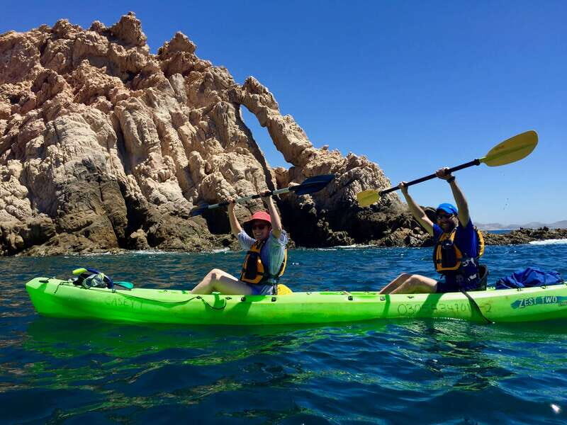 Los Cabos: Kayaking and Snorkeling in Two Pristine Bays - The Scenic Point Paddle: Caves, Waves, and Geyser Splashes
