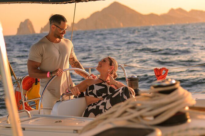 Los Cabos Luxury Sunset Sail with Light Appetizers and Open Bar - The vibe: a luxury sunset sail that stays relaxed