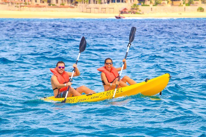 Los Cabos Power snorkel Adventure, Kayaking and Stand-Up Paddle - Playa el Chileno: where the quiet cove energy happens