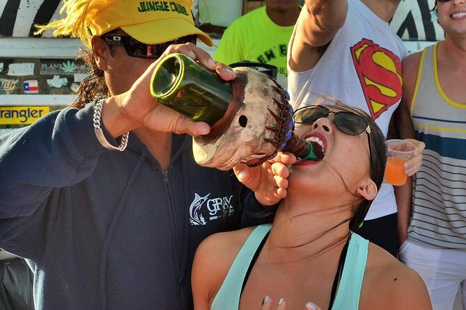 Los Cabos Sunset Booze Cruise - Finisterra Dock at 5:00 pm: Your First Win