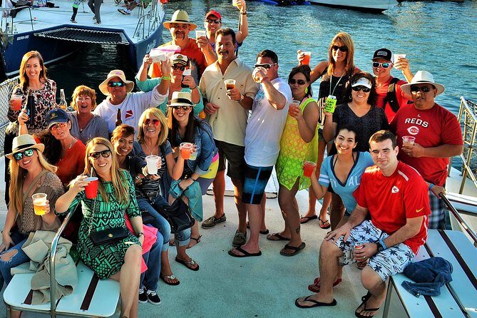 Los Cabos Sunset Booze Cruise - A Social Vibe With a Max of 50 People