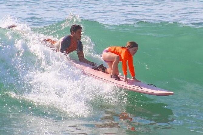 Los Cabos Surf Lesson at Costa Azul - Stop 1: Costa Azul beach time (where the waves teach)