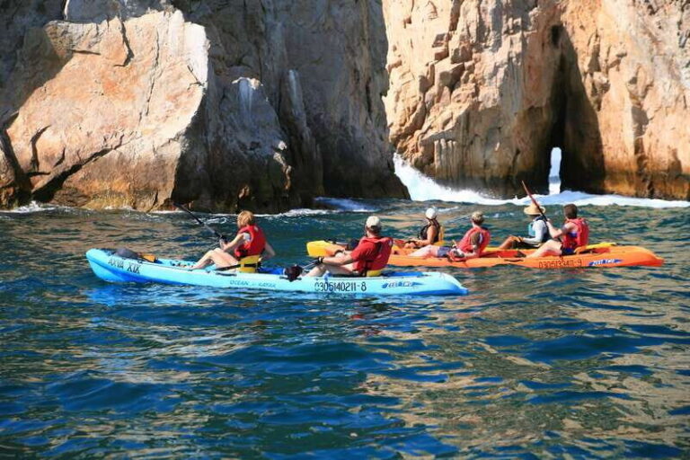 Los Cabos: The Arch and Lover's Beach Kayaking + Snorkeling - How pickup works: San José del Cabo or Cabo San Lucas, without the hassle