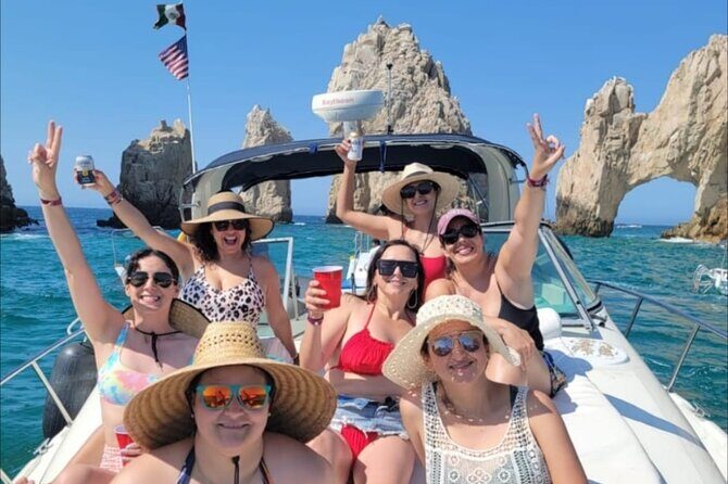 Los Cabos Yacht Adventure - Arch, Snorkel, Lunch, Drinks 1-18ppl - Chileno Bay or Santa Maria Bay: Your Anchored Time to Play