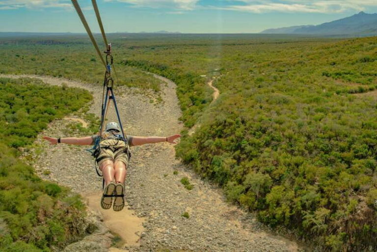 Los Cabos: Zip Lines and UTVs with Mexican Lunch and Drinks - What you actually do on the zip line course (and why it feels like more than a zip line)