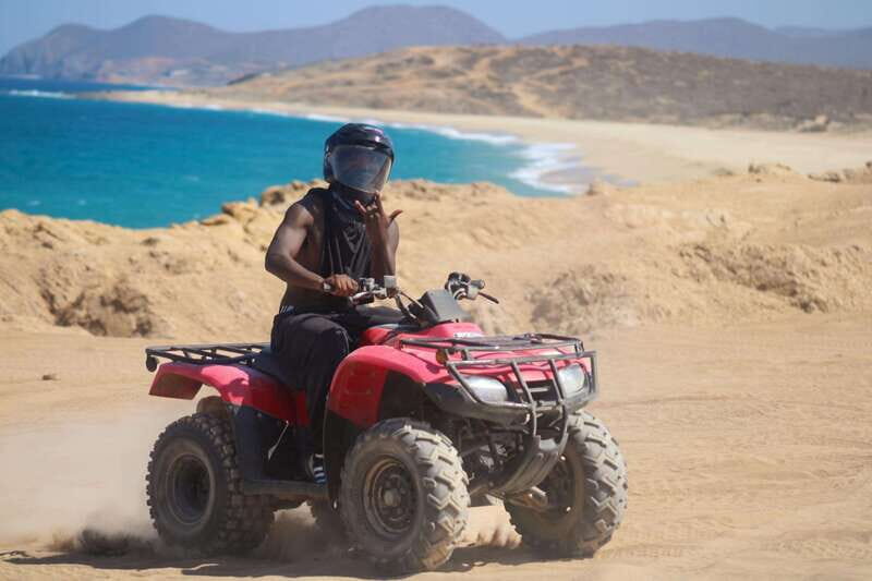 Los cabos:ATV beach&desert with transfer & tequila tasting - Pickup and Migriño: Where Your 3-Hour Adventure Starts