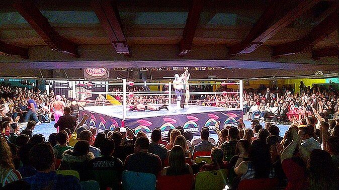 Lucha Libre wrestling show, tacos and beer with artist - Getting There and Moving Around: Timing, Steps, and Meeting Points