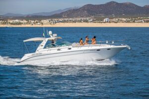 Luxury 42' Yacht Tour in Cabo for Snorkeling and Sunset - From Marina to Land’s End: Cabo’s Coastline by Water