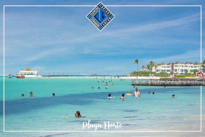 Luxury Catamaran tour to Isla Mujeres with Transportation from Cancun - Sailing out: open-bar cruise energy in the Caribbean