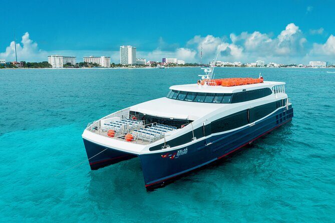 Luxury FERRY Xcaret: From Cancun to Isla Mujeres - Luxury Ferry Xcaret: Cancun to Isla Mujeres in About 30 Minutes