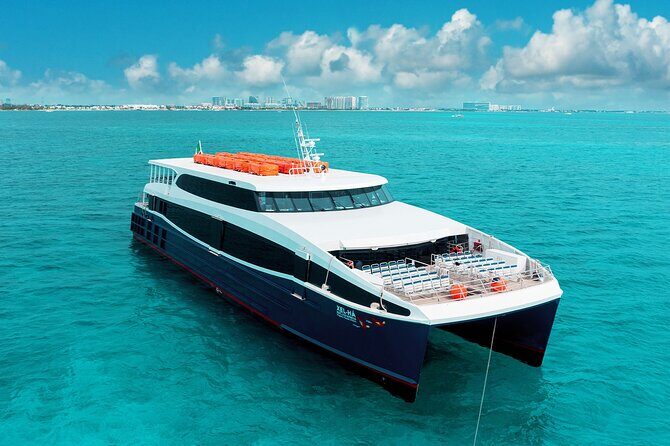 Luxury FERRY Xcaret: From Playa del Carmen to Cozumel - Picking Your Hour: open ticket schedules in both directions