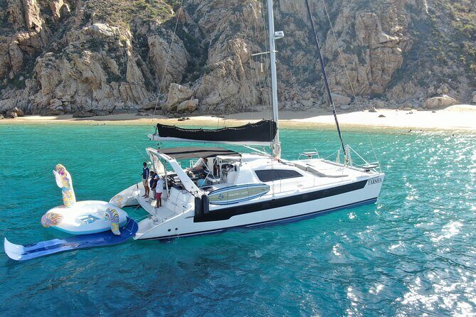 Luxury Sailing catamaran charter in Cabo San Lucas all inclusive - Luxury on the Water: Your Private Cabo Catamaran in About 3 Hours