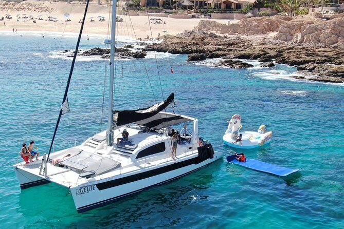 Luxury Sailing catamaran charter in Cabo San Lucas all inclusive - First Stop at the Arch: Where the Cabo Photos Happen