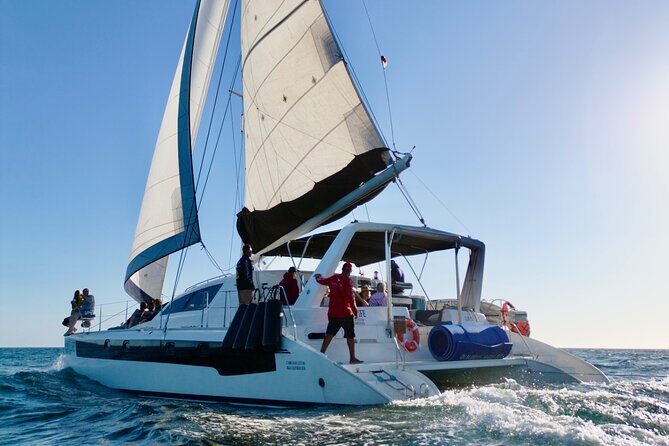 Luxury Sailing catamaran charter in Cabo San Lucas all inclusive - Snorkeling Gear, Paddle Boards, and Floating Mats