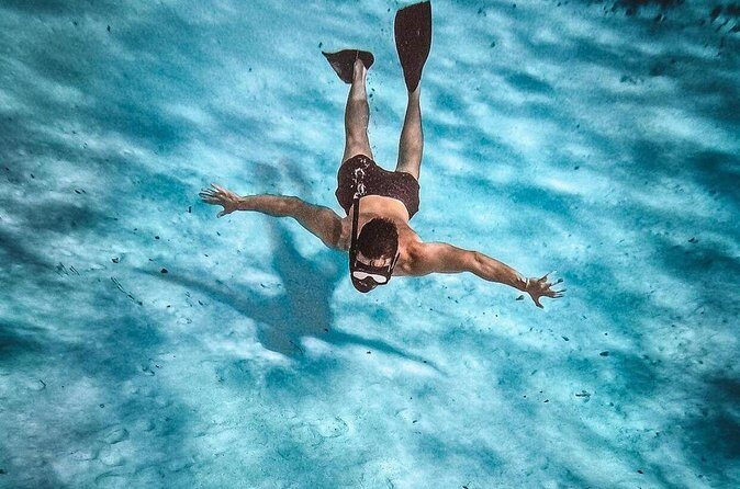 Magnificent Exploration to El Cielo Palancar and Columbia Reefs - Playa El Cielo: crystal-clear shallows and starfish on the seabed