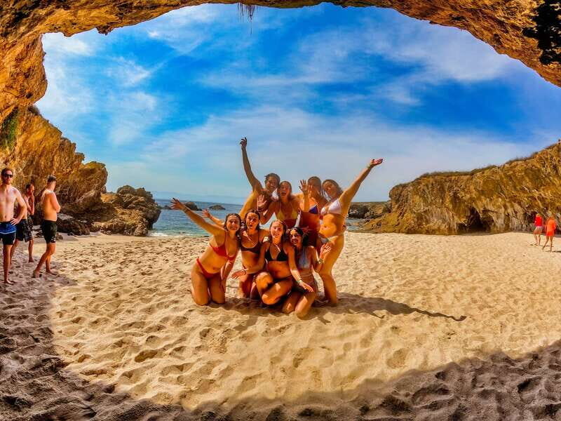 Marietas Islands Boat Tour: Snorkel, Kayak, Playa Nopalera - A floating fun factory headed for Marietas
