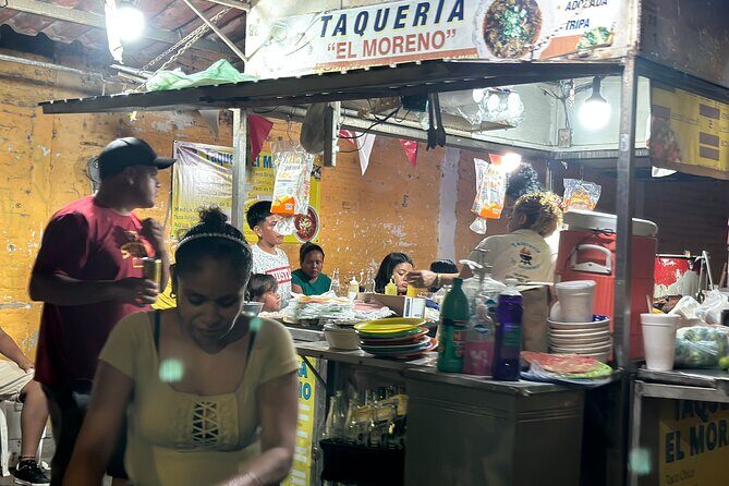 Master Taco Tour of Puerto Vallarta Romantic Zone - The Church-Close Finish to Stop One: Taco Stand or Sweet Treat