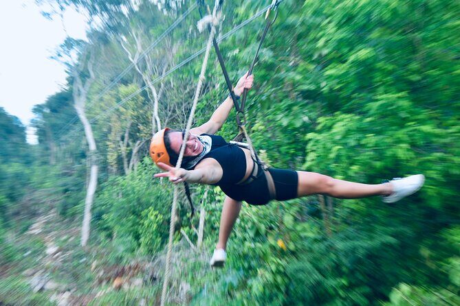 Maya Adrenaline: ATV, Ziplines & Cenote From Playa del Carmen. - ATV ride: muddy jungle roads and how to stay in control