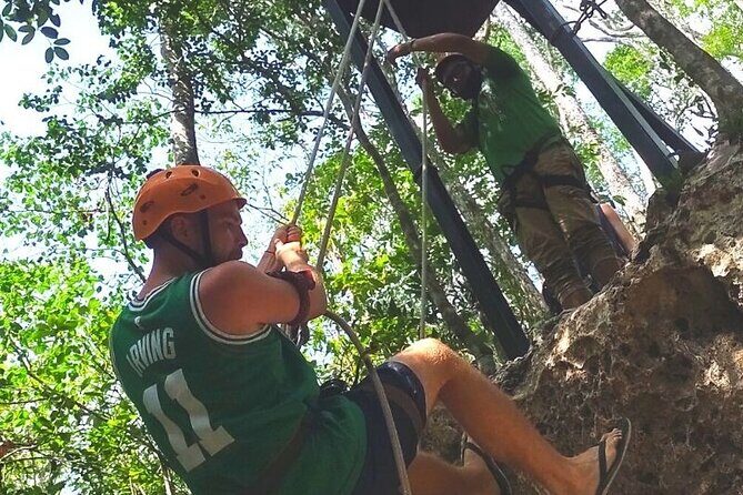 Maya Adrenaline Tulum: Cenote + 5 Ziplining + ATV Adventure - Cenote swim: the highlight for most people