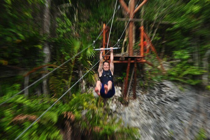 Mayan Adventure Snorkeling Tour from Cancun - Jungle Open Cenote: Zipline, Jumping Options, and Ladders