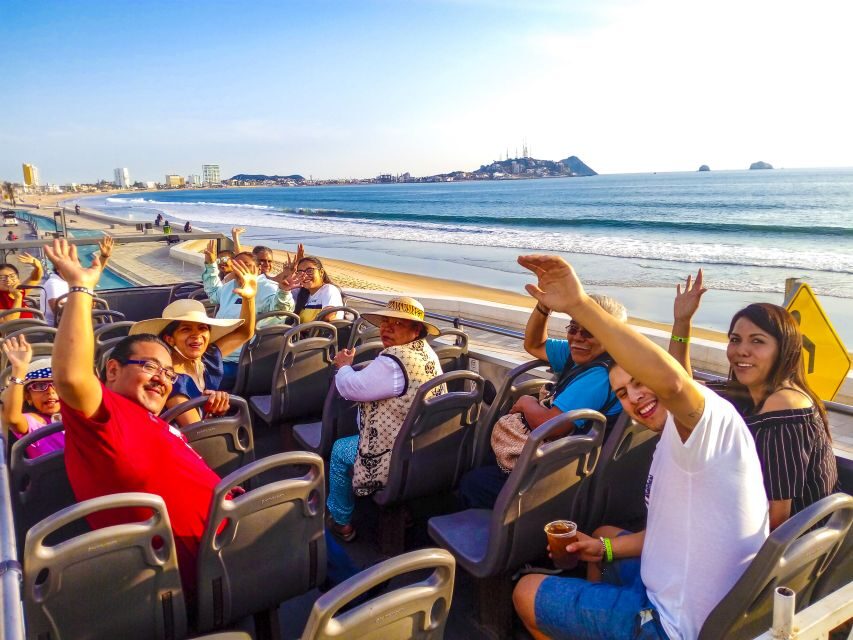 Mazatlán: Double-Decker Bus, Cliff Diving & Walking Tour - Playa Norte Views and Bird Feeding From Up High