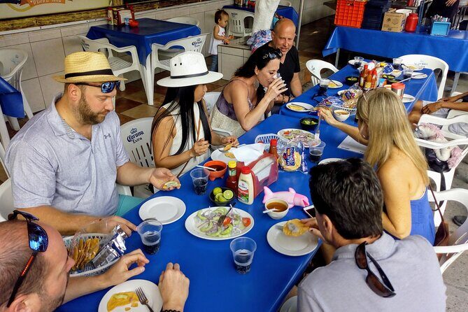 Mazatlan routes of taste food tour - Stop 2: Las Changueras Expendio De Mariscos and the Shrimp Capital angle