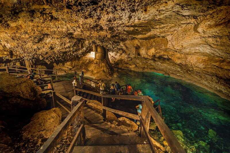 Merida: Hacienda Sotuta de Peon w/ Cenote & Henequen Tour - Cenote Dzul Ha: swim in crystal water with clear formations