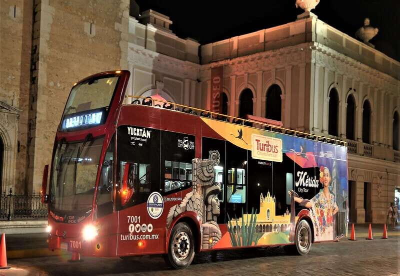 Mérida: Panoramic Sightseeing Tour Bus Ticket with 2 Routes - Spanish audio guide: what you’ll hear and how to handle the language