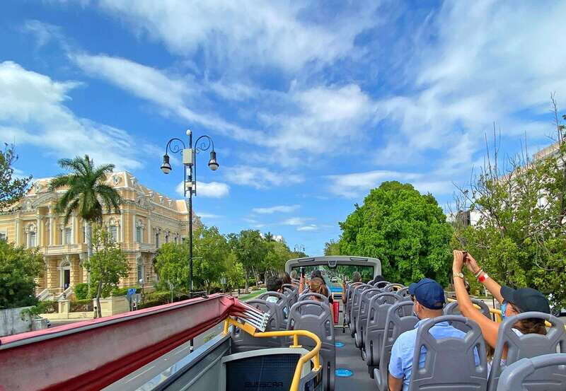 Mérida: Panoramic Sightseeing Tour Bus Ticket with 2 Routes - Value check: $8 worth it, especially if you plan your day