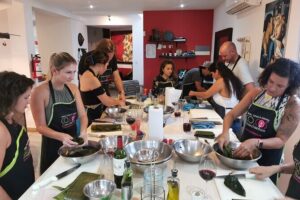 Mexican Cooking Class 1 or 3 Courses Tequila and Mezcal Tasting - What You Actually Cook: Ceviche, Banana Leaves, Moles, and Taco Systems