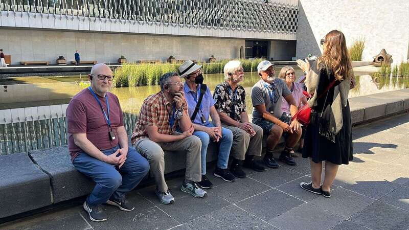 Mexico City: Anthropology Museum Tour with Historian - Museum architecture and the courtyard fountain: the story starts before the galleries