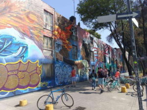 Mexico City: Art Naco, murals & street art bike tour - Choosing Your Route: North, Downtown, or Coyoacán