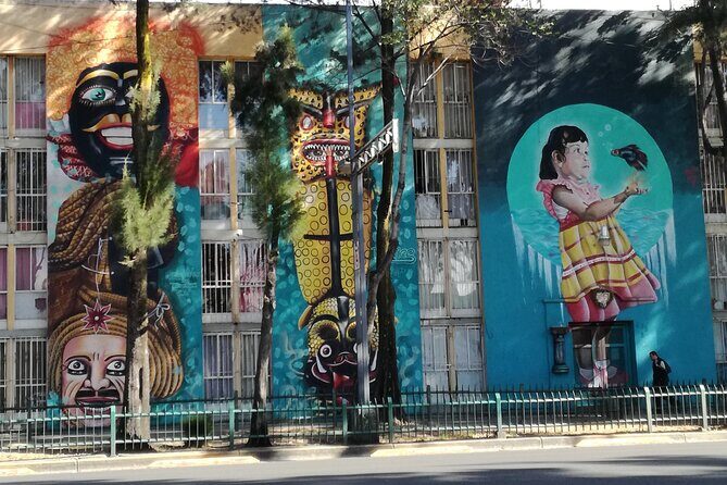 Mexico City; ART NACO : Murals & Street Art Bike Tour - Juárez and Cuauhtémoc: bigger murals, cross-town techniques, and Diego Rivera’s scale
