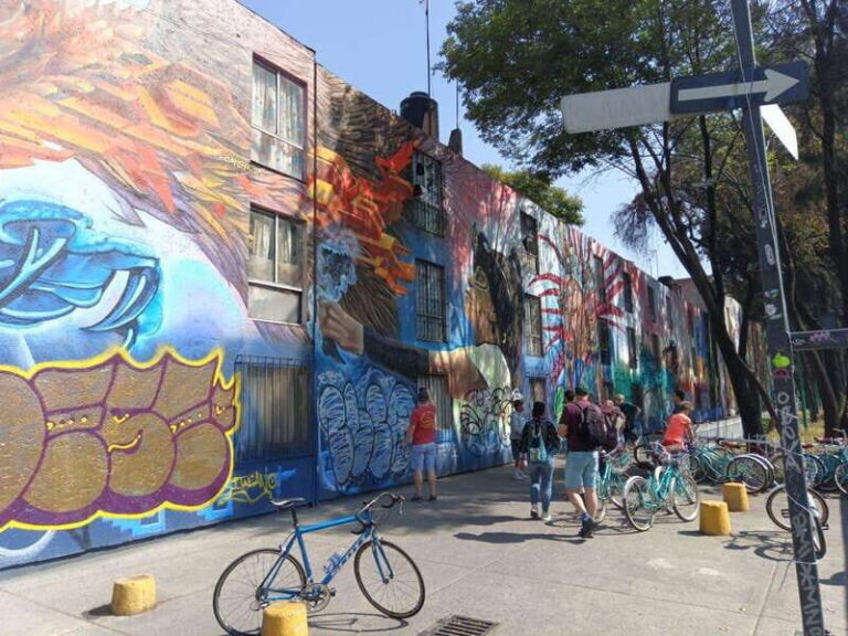 Mexico City: Art Naco, murals & street art bike tour - Choosing Your Route: North, Downtown, or Coyoacán