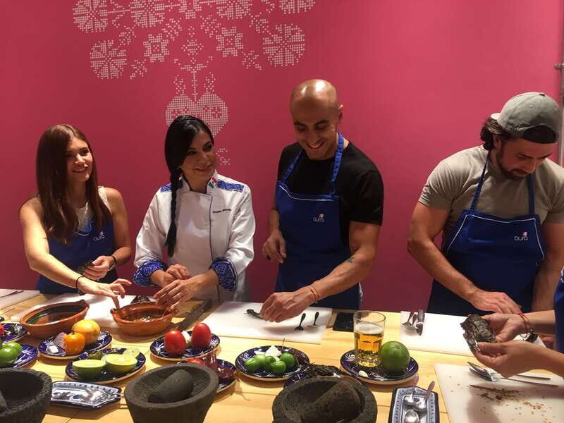 Mexico City: Authentic Mexican Cooking Class & Market Tour - First stop: the studio welcome and the cuisine briefing