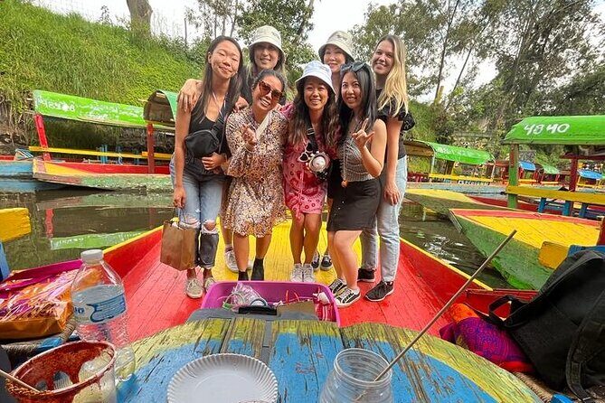 Mexico City Boat Tour Food and Unlimited Drinks Priority Boarding - The chinampa island stop: tacos, a meal break, and where the story lands