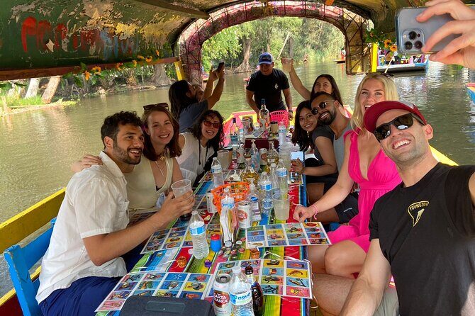 Mexico City Canals by Boat with Live Commentary with Meal Drinks - Key things to know before you go