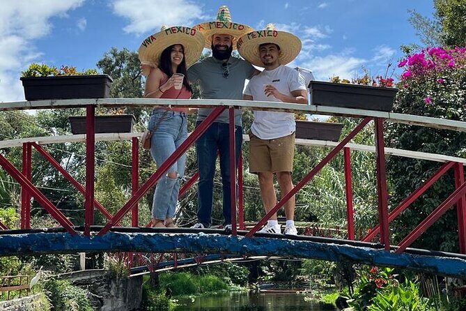 Mexico City Canals by Boat with Live Commentary with Meal Drinks - The island stop with tacos and a 500-year story