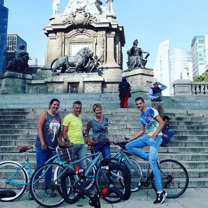 Mexico City: Chapultepec & Reforma Historic Bike Experience - Starting at Av. Paseo de la Reforma 24: bikes, helmets, and a quick setup