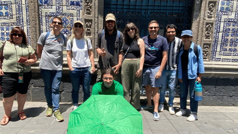 Mexico City: Guided walking tour through the most historic parts of the city. - Street food help without the pressure