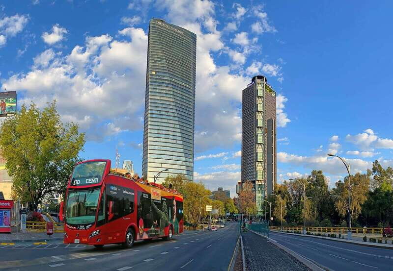 Mexico City: Hop-on Hop-off City Tour with Attractions - CETRO 360 WTC Viewpoint vs Pizza Roma lunch: which add-on fits your day?