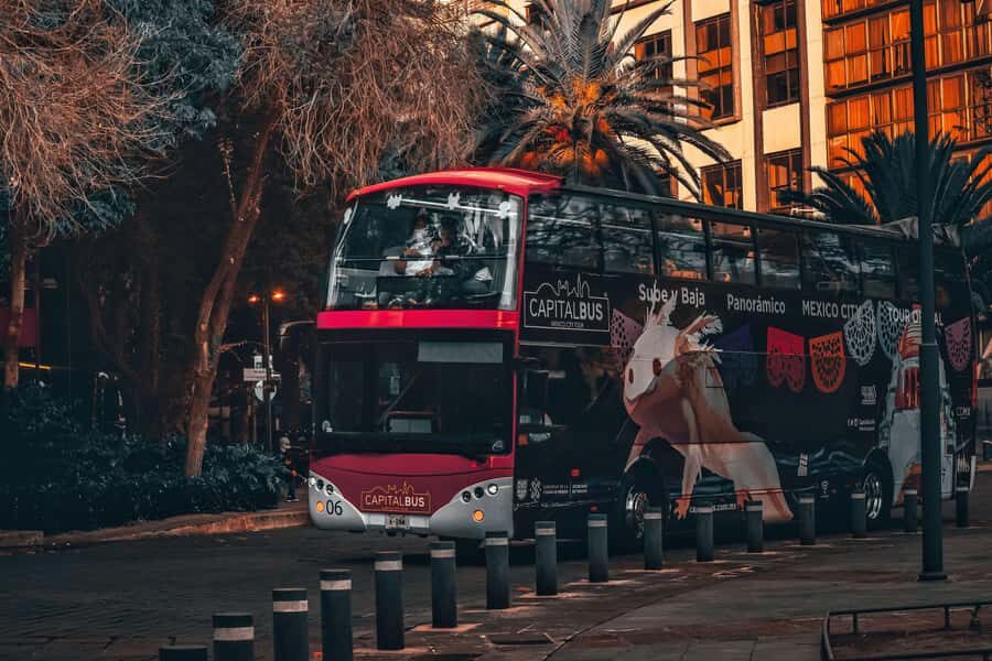 Mexico City: Night Bus Tour - The route in order: what you’ll see as Mexico City lights up