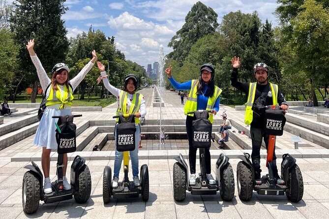 Mexico City Segway Tour: Polanco & Chapultepec Park - Fuente de Tlaloc and Cárcamo de Dolores: Water Engineering Meets Art