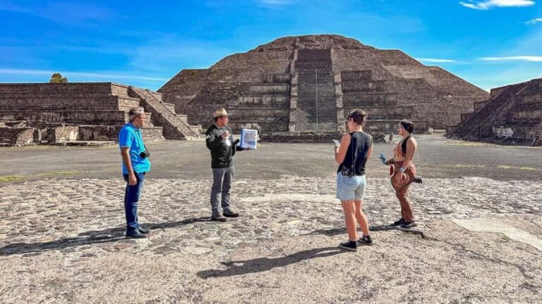 Mexico City: Teotihuacan, Tlatelolco & Guadalupe Shrine Tour - Pickup and timing: how the 9-hour rhythm actually feels