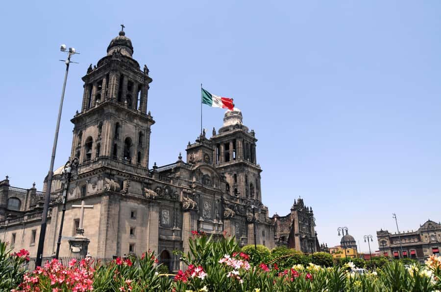 Mexico City: Tourist Bus Tour - Night Tour Route in Plain Terms: Zócalo to Alameda and Back