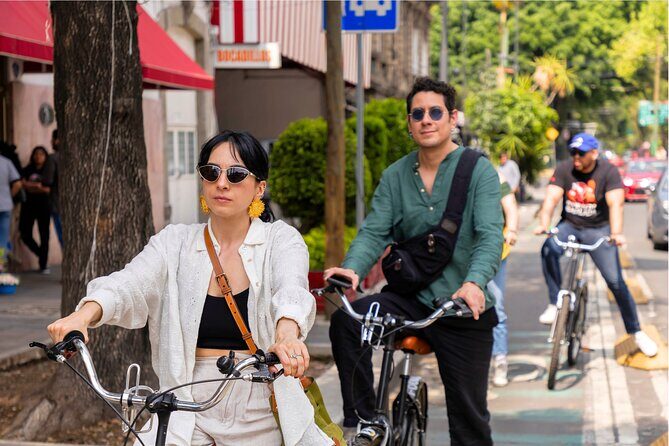 Michelin Taco Bike Tour: Roma Norte & Condesa /All-Inclusive. - Meeting point on Av Sonora: easy to find, easy to return