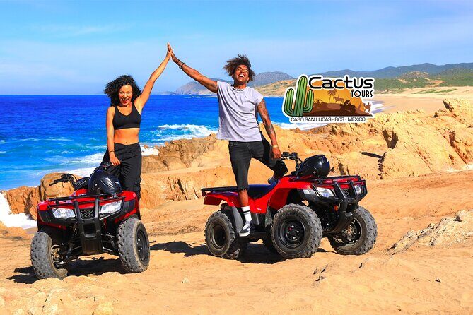 Migriño Beach and Desert ATV Tour in Cabo - Migriño Beach on four wheels: dunes, cliffs, and timing