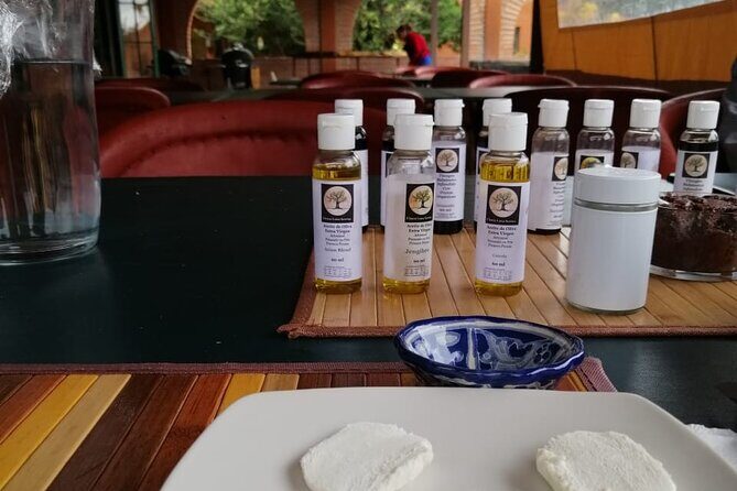Morning Tour and Olive product tasting - The tastings: olives, tapenade, oils, vinegars, and that gelato